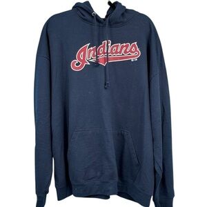 'Cleveland Indians Hoodie Dark Blue  XXL